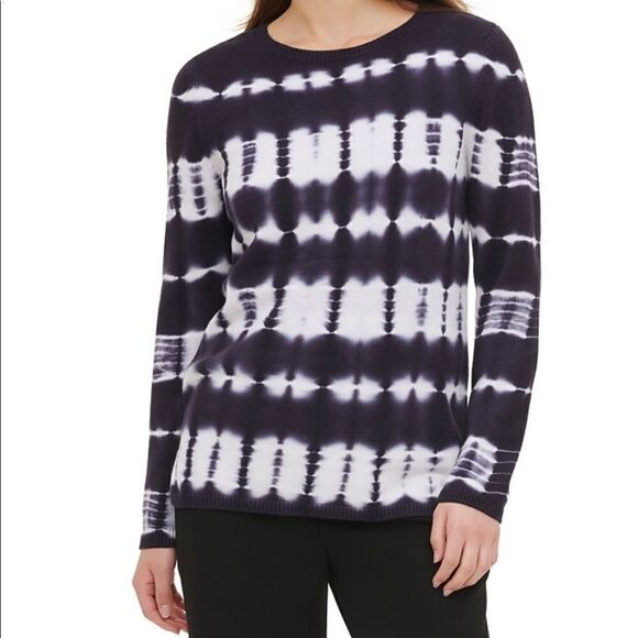 ⭐️ Calvin Klein Tie-Dye Cotton Sweater - Picture 1 of 5